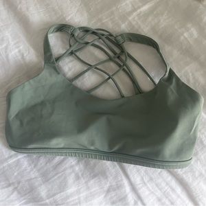 Lululemon Sports bra. Size 8. Mint/sage green.